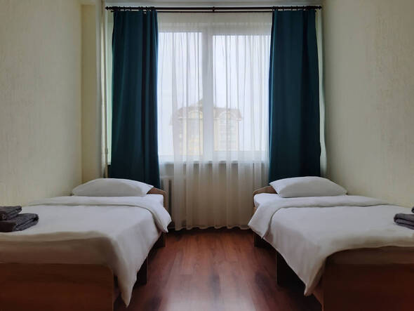 Двухместный номер с раздельными кроватями - Отель Нагорный