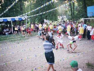 Святогорск детский лагерь Чкалова спортивные соревнования