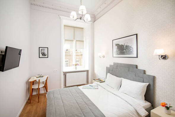 Номер “Класік” з двоспальним ліжком та виглядом на місто - Art Deco Central Rooms