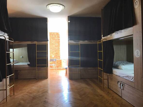 view room - COMPASS Hostel Lviv