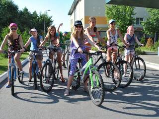 Вело-клуб в "Славутиче", лето 2014