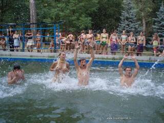 Святогорск детский лагерь Чкалова бассейн