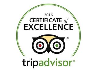 Сертификат отличия по версии международного туристического ресурса TripAdvisor.