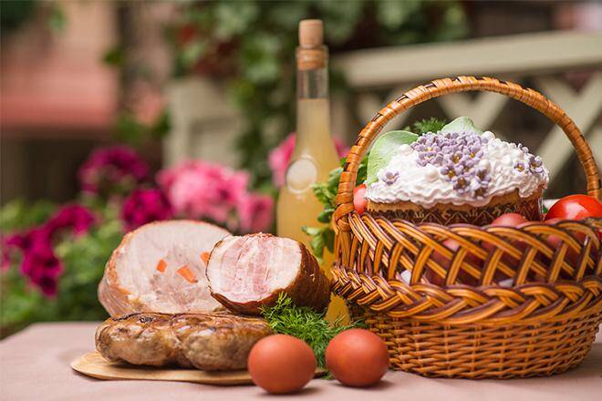 ПАСХАЛЬНАЯ КОРЗИНА ОТ БАБУШКИНОГО САДА!